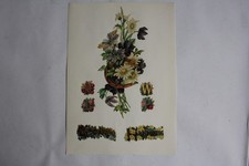 Images chromos gaufrés découpés Fer à cheval porte-bonheur 1890 (50267)