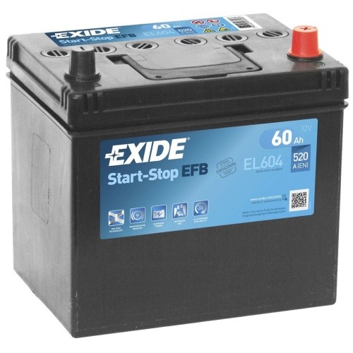 Exide el604 005l - el604, efb