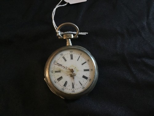Montre gousset argent - à,