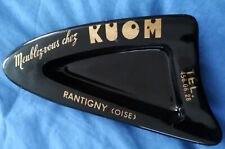 CENDRIER PUBLICITAIRE KUOM