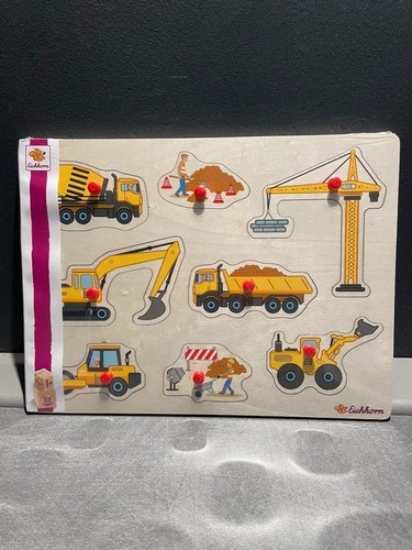 Puzzle bois eichhorn engins - bois,