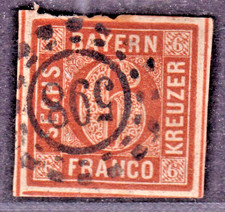 TIMBRE 1849-50 ALLEMAGNE/