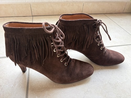Bottines maje daim - maje, À