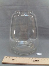 ancien verre NEUF lampe tempête en verre hauteur 16,2 cm lampe à pétrole (DC6)