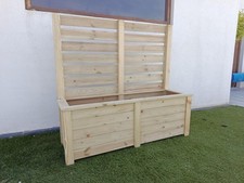 Jardiniere brise vue en bois
