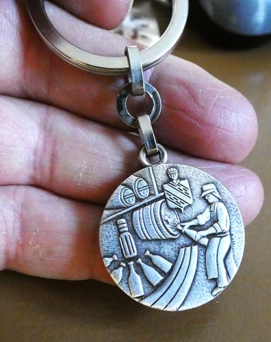 Rare porte clé métal