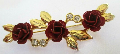 Broche couleur rose émail - rose,