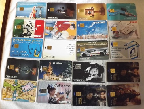 Lot cartes téléphonique - lot,