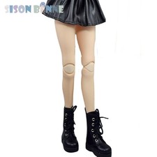 BJD Bottes PU Cuir 1/3 BJD Poupée Chaussures Bottes Courtes Couleur Noire Jouets