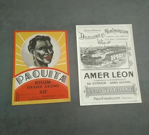 Etiquettes anciennes rhum - etiquettes,