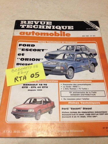 Revue technique automobile - revue,