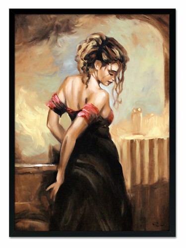 Danseuse 73x53cm peinture - -,