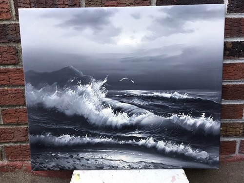 The wave genuine - the, painting