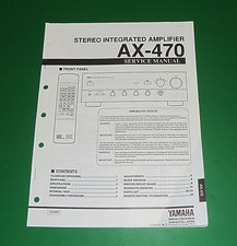 Original Yamaha AX-470 Service