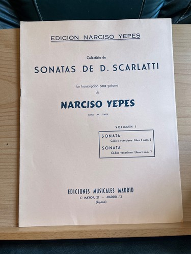 Scarlatti sonates narciso - scarlatti,