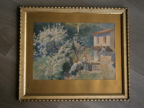 Peinture aquarelle ambroise - peinture,