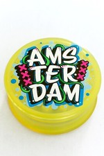 Grinder Acrylique AMSTERDAM 3 Parties de 50 mm JAUNE