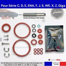 Kit joints Réparation Groupe Café Jura Série C, D, E, Ena, F, J, S, WE, X,Z Giga