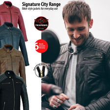 Veste cuir pour homme - veste, en