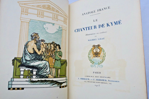 France anatole chanteur de - france, le