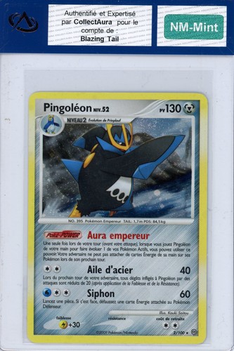 Carte pokémon pingoléon - carte,