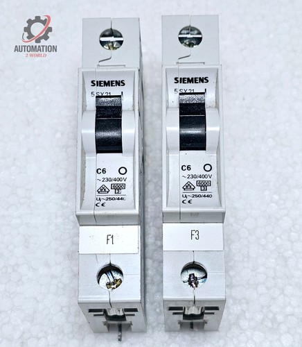 Disjoncteur siemens 5sx21 - disjoncteur,