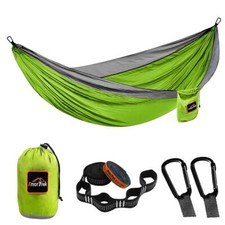 Camping Hammock hamac Parachute Double ou Simple avec Deux Sangles d'arbre ha...