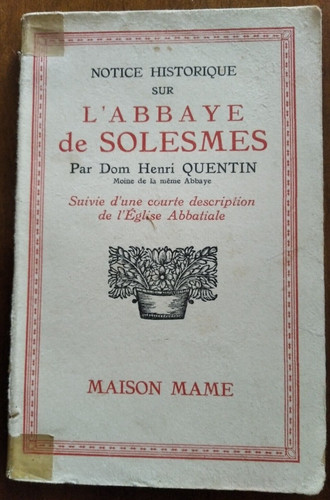 Ancien livre notice - livre, :