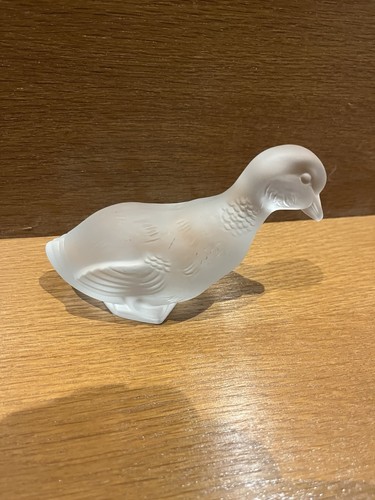 Presse papier canard baccarat - papier,