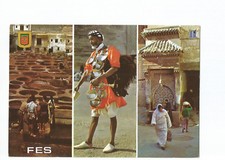 MAROC , FEZ , TEINTURIERS , PORTEUR D' EAU , FONTAINE NEJARINE