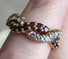 Alliance Or Rubis Diamants