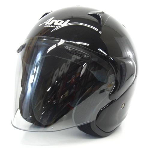 Arai black motorcycle - black,