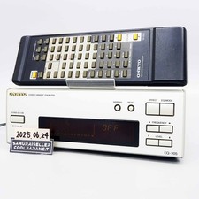 Onkyo EQ-205 Stereo Graphic Equalizer EQ Audio Deck Home Component Japan ER Used