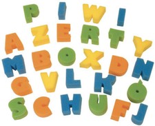 Eponge mousse Alphabet 26