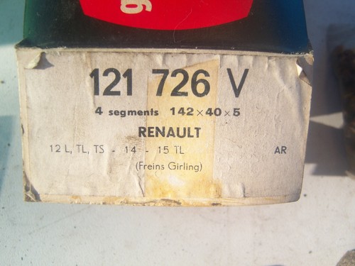Garnitures frein arriere - frein,