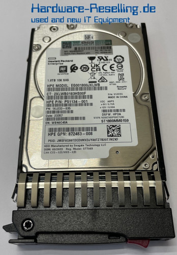 Hpe eg001800jxlwb hdd interne - eg001800jxlwb,