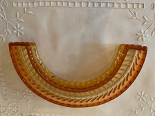 Baccarat Element Centre de Table en Cristal Modèle Bambous Tors Rouge/ Red