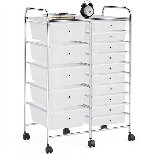Chariot rangement plastique - rangement,