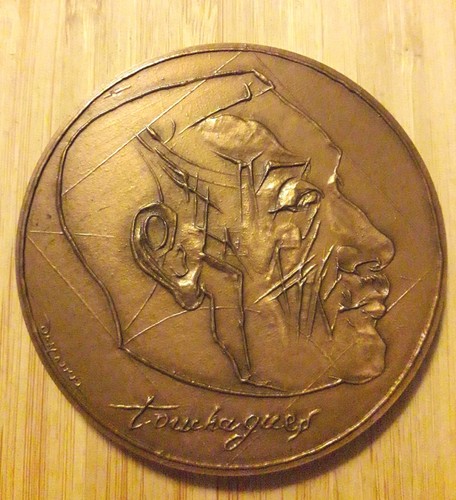 Médaille touchagues peintre - touchagues,