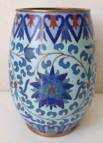 Vase pot cloisonne - vase,