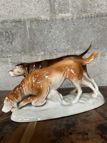 Chien chasse porcelaine royal - chasse,