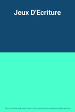 Jeux D'Ecriture, Unknown