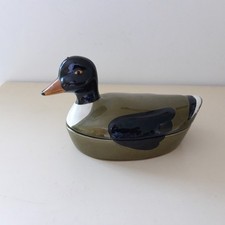 Terrine en forme de canard céramique Michel Caugant 