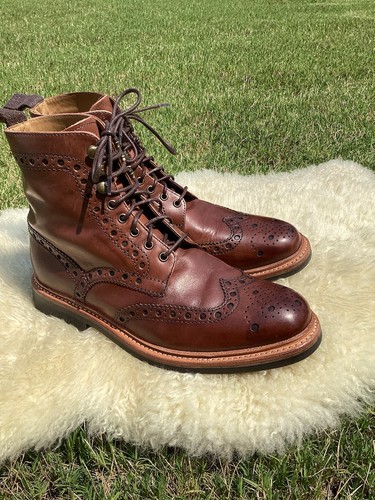Grenson mens fred boots 9g - boots, uk