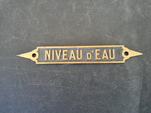 Plaque signalisation sncf - signalisation,
