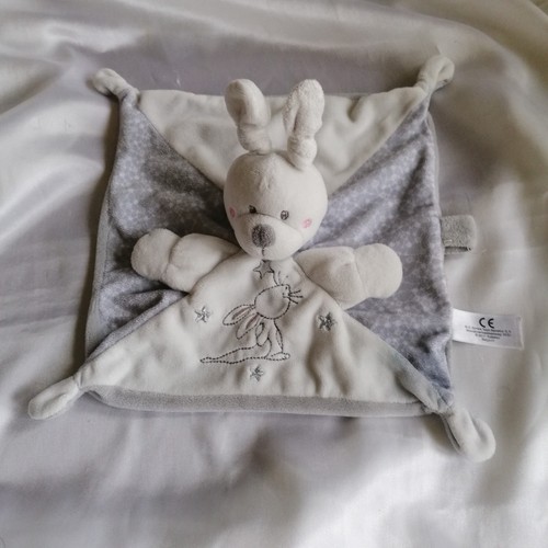 Doudou lapin blanc - doudou,