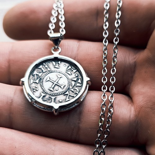Collier pendentif pièce - pièce, de