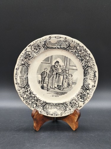 Assiette parlante - assiette,