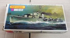 navire HMS KELLY  matchbox
