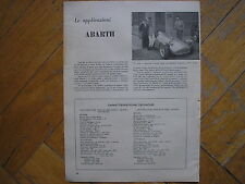 ABARTH CISITALIA MONZA SPIDER